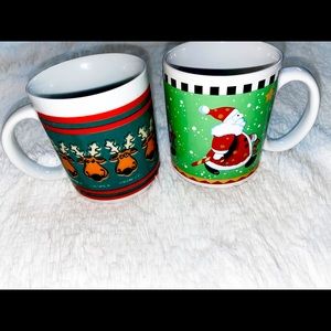 ❤️*BUNDLE OF TWO CHRISTMAS COFFEE MUGS*